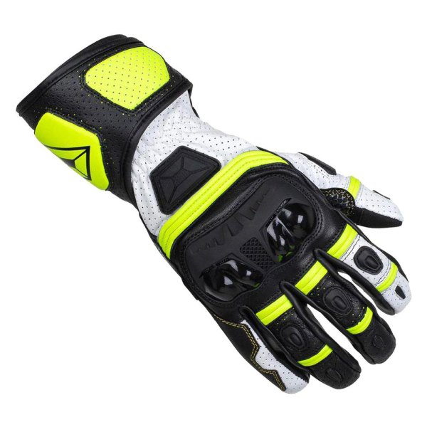 Cortech® - Chicane V1 RR Gloves (Large, Hi-Viz/Black)