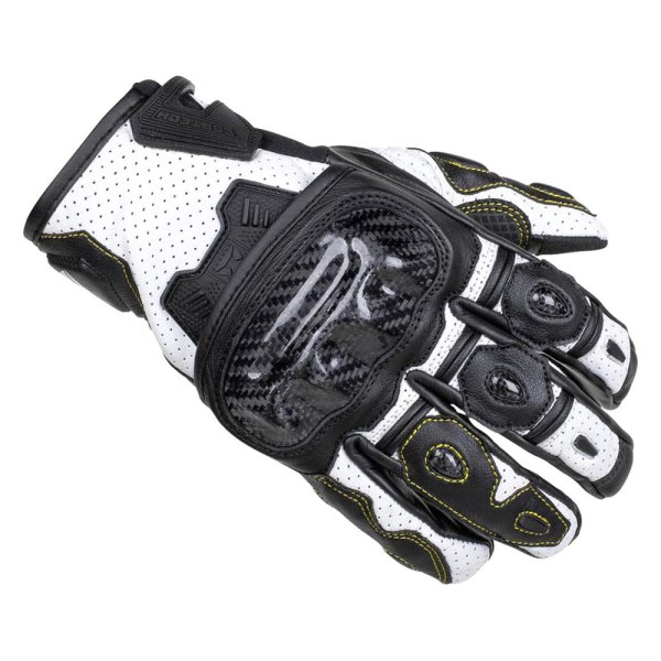 Cortech® - Apex V1 ST Women's Gloves (Large, Black/White)