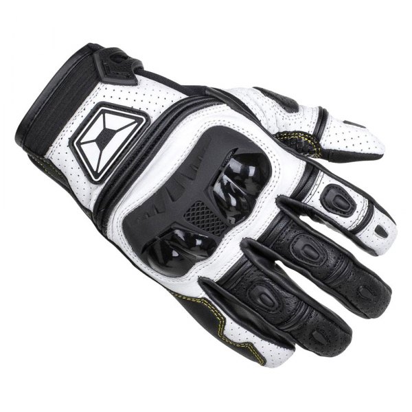 Cortech® - Chicane V1 ST Gloves (Small, Black/White)