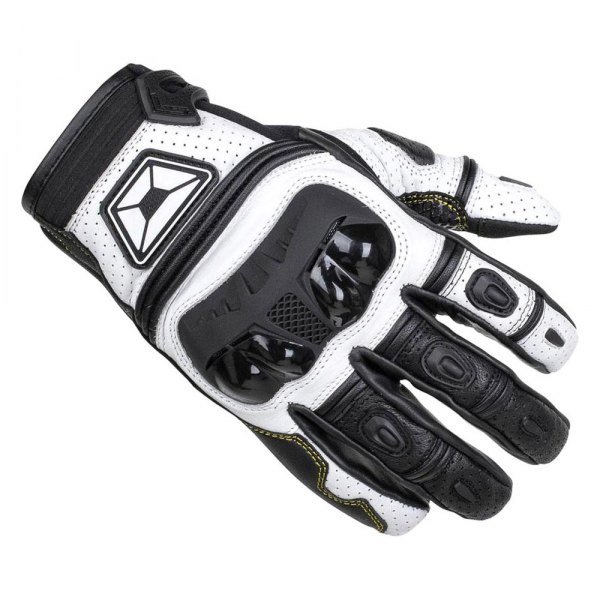 Cortech® - Chicane V1 ST Women's Gloves (Large, Black/White)