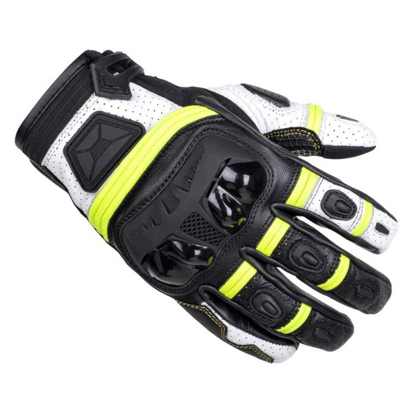 Cortech® - Chicane V1 ST Gloves (Medium, Hi-Viz/Black)
