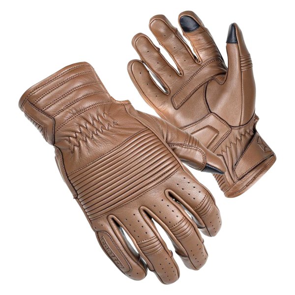 Cortech® - "The Associate" Leather Gloves (X-Small, Brown)