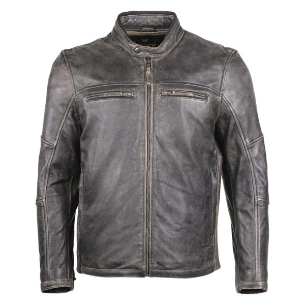 Cortech® - "The Idol" Leather Jacket (Large, Brown)