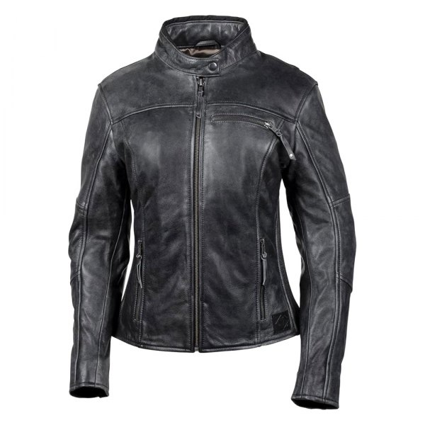 Cortech® - "The Lolo" Women's Leather Jacket (X-Small, Black)