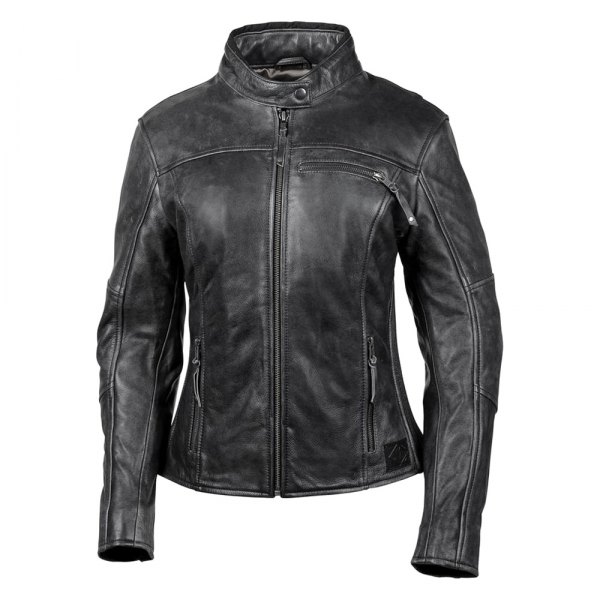 Cortech® - "The Lolo" Women's Leather Jacket (X-Large+, Black)