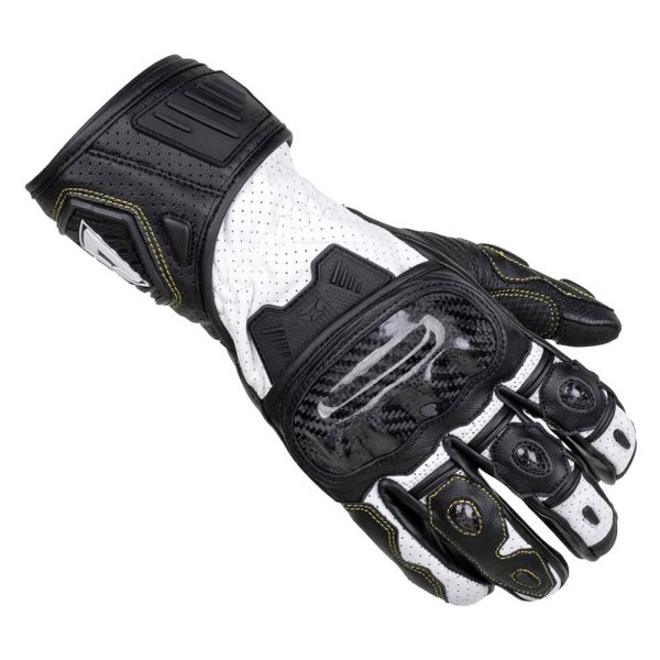 Cortech® - Apex V1 RR Gloves (Small, Black/White)