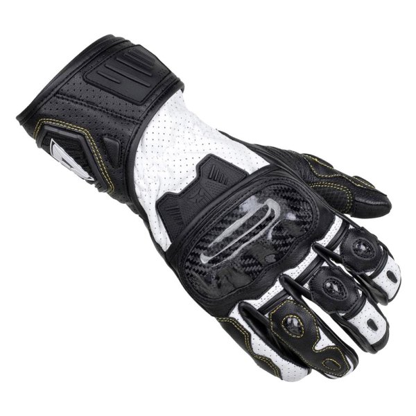 Cortech® - Apex V1 RR Gloves (Large, Black/White)