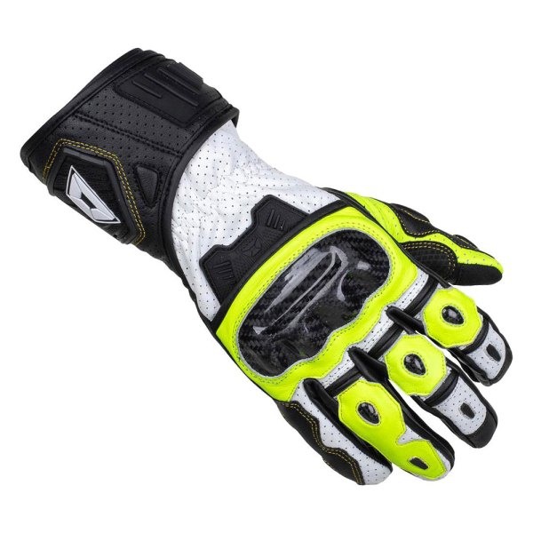 Cortech® - Apex V1 RR Gloves (Small, Hi-Viz/Gray)