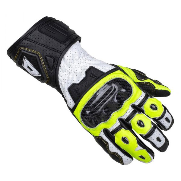 Cortech® - Apex V1 RR Gloves (Medium, Hi-Viz/Gray)