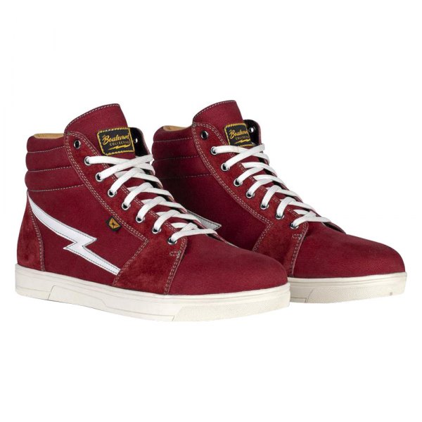 Cortech® - Slayer Canvas Shoes (7, Maroon)