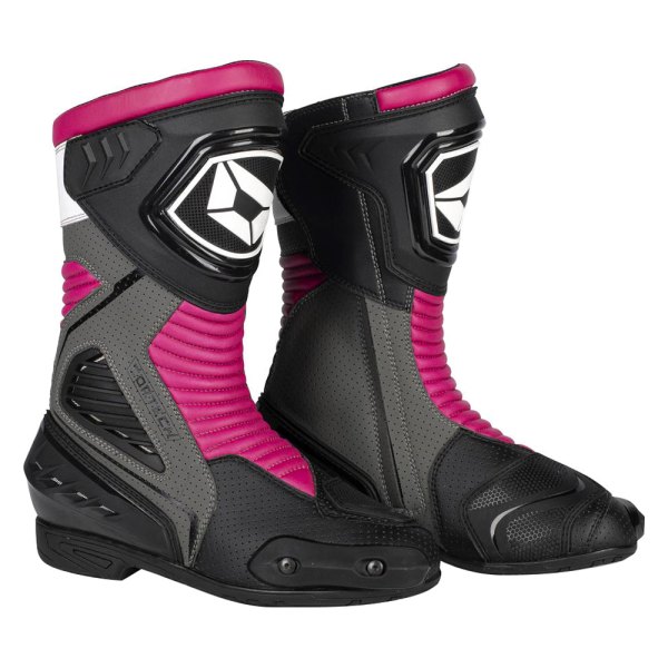 Cortech® - Apex RR Air Women's Boots (6.5, Rubine)