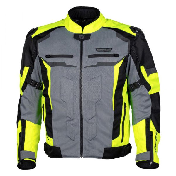 Cortech® - Hyper-Flo Air Jacket (Medium, Hi-Viz/Gray)