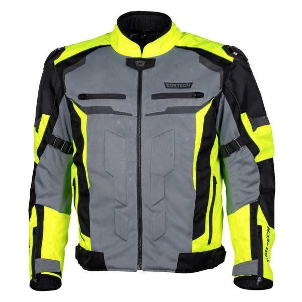 Cortech® - Hyper-Flo Air Jacket (X-Large, Hi-Viz/Gray)