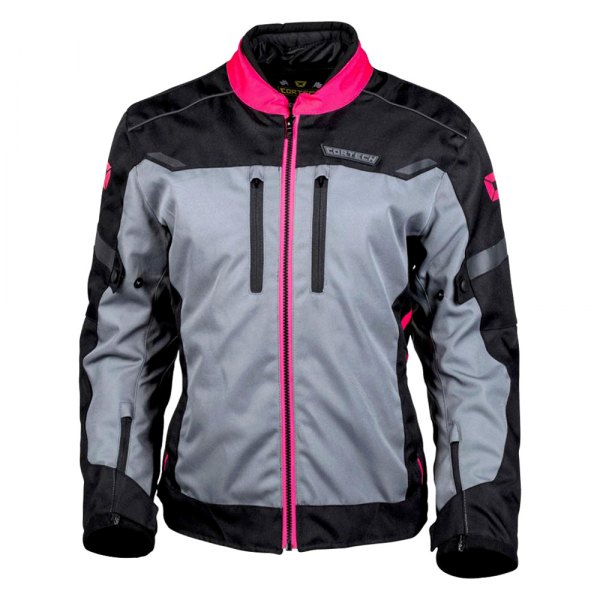 Cortech® - Aero-Tec Women's Jacket (X-Small, Black/Rubine/Gun)