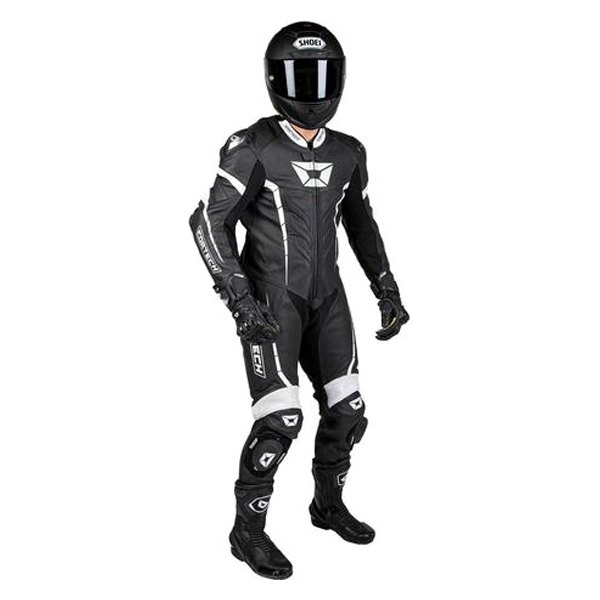 Cortech® - Adrenaline GP 1-Piece Suit (Small, Black/White)