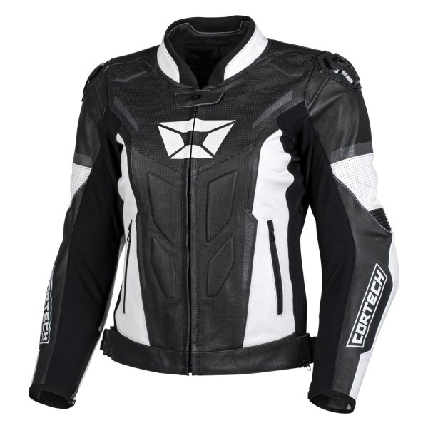 Cortech® - Apex V1 Women's Jacket (X-Large, Black/White)