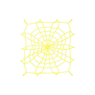 Covercraft® - Spidy Gear™ Yellow ATV/Motorcycle Cargo Webb