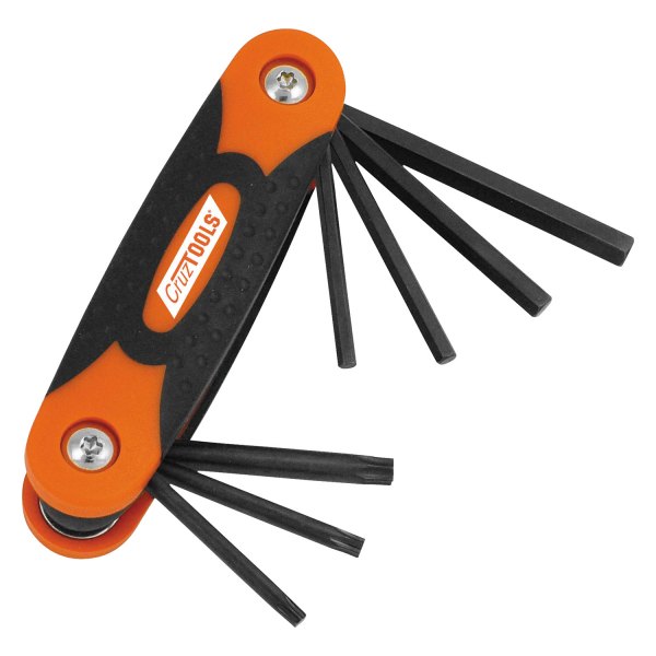 CruzTOOLS® - Folding Hex and Torx Wrench Set
