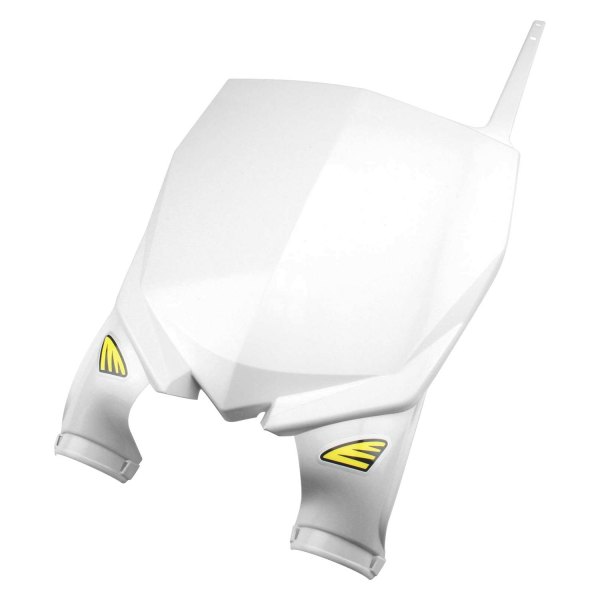 Cycra® - With Upper Fork Guard Stadium White Number Plate