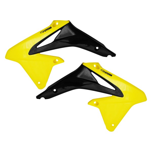 Cycra® - Powerflow™ Style 1 Yellow Radiator Shroud