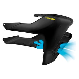 Cycra® - Powerflow™ Black Radiator Shroud