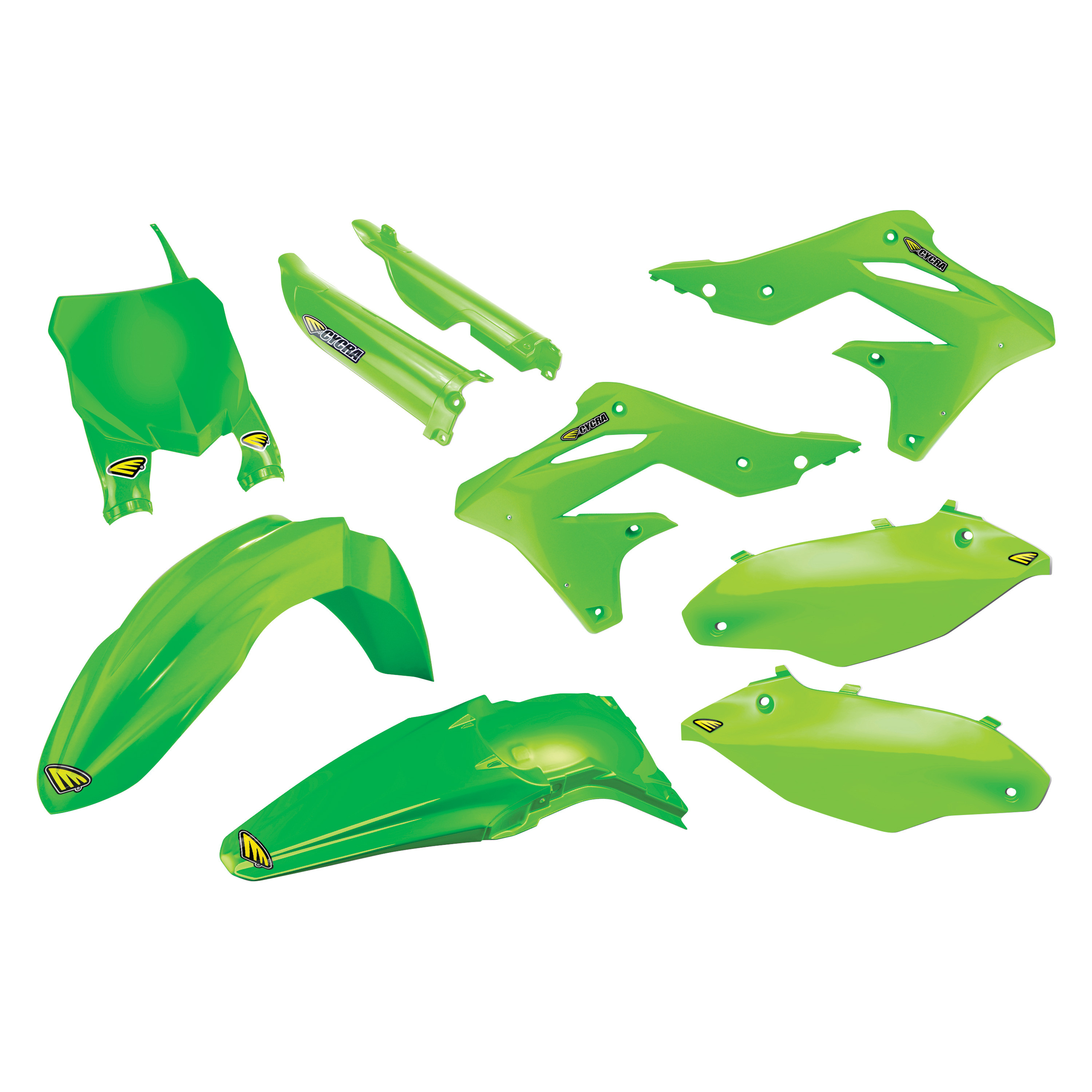 Cycra® 1CYC-9307-72 - Powerflow™ Without Airbox Cover Green