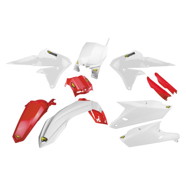 Cycra® - Powerflow™ White/Red Body Kit