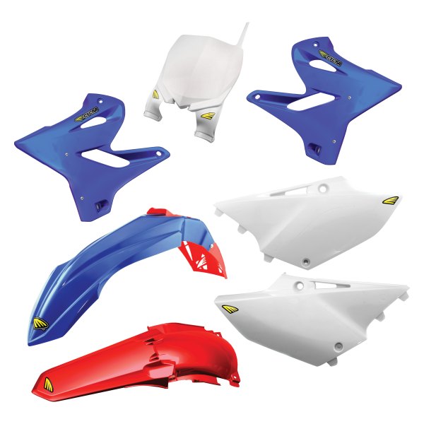 Cycra® - Powerflow™ White/Blue/Red Body Kit
