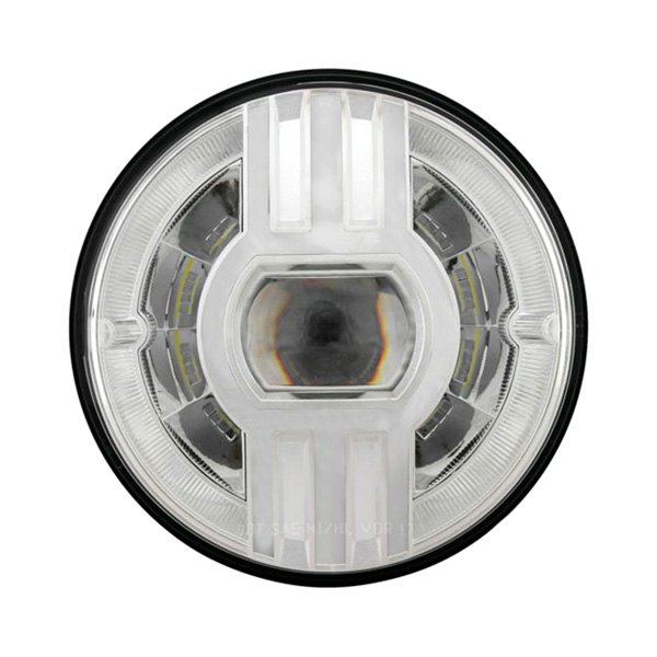 Cyron® - 7" Beast II Chrome LED Headlight Kit with DRL