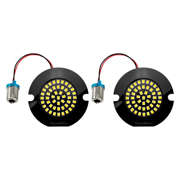 Cyron® - Flat Style 1156 Wide View LED Turn Signal Inserts