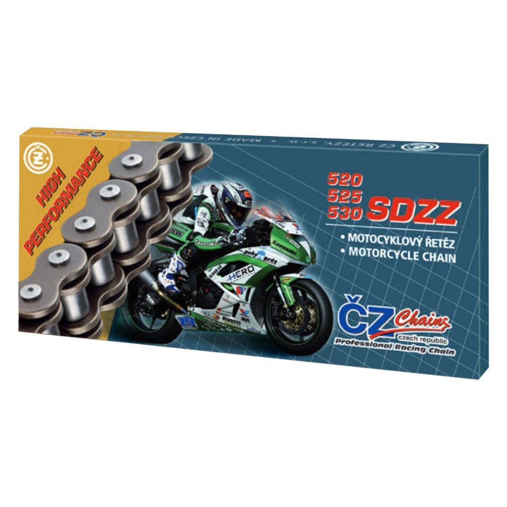 CZ Chains® CZ530120BLK - SDZZ X-Ring Chain - MOTORCYCLEiD.com