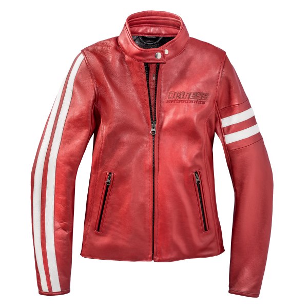 Dainese red leather jacket Clearance