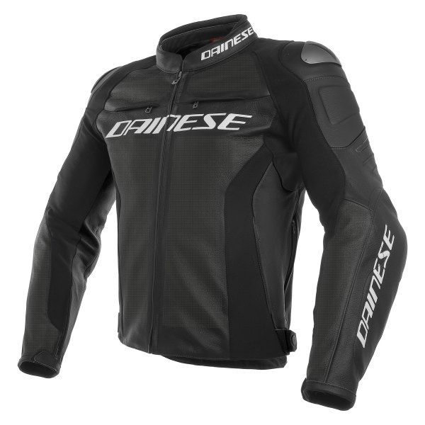 Dainese® 1533789-691-56 - Racing 3 Perforated Leather Jacket (56, Black)