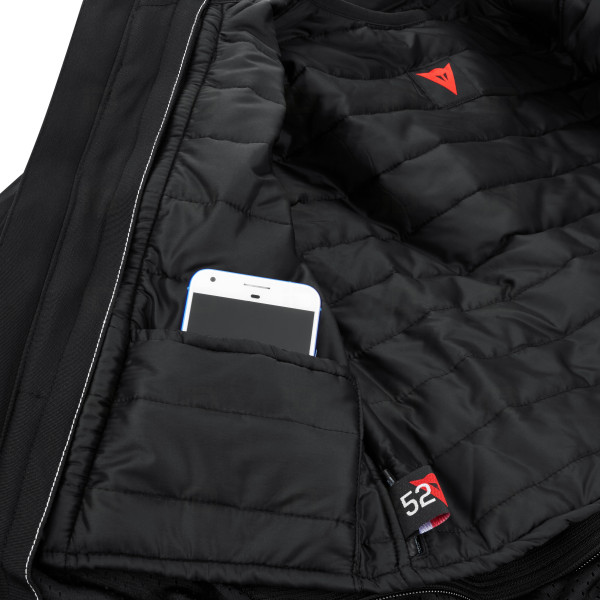 Dainese® 1735203-948-58 - Dyno Textile Jacket (58, Black/Black