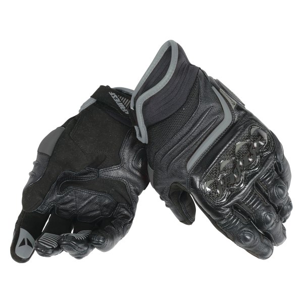 Dainese® - Carbon D1 Short Gloves (Large, Black)