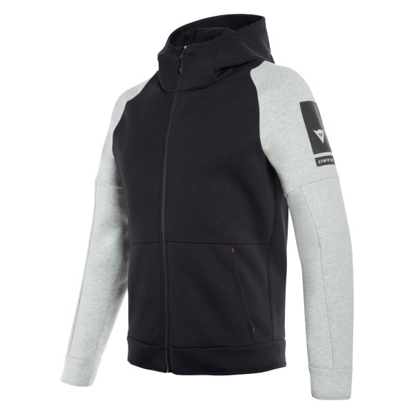 Dainese® - Full-Zip Hoodie Sweatshirt (X-Large, Black/Melange)