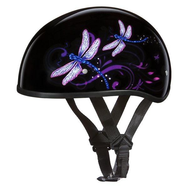 Daytona Helmets® - Skull Cap Dragonfly Half Shell Helmet