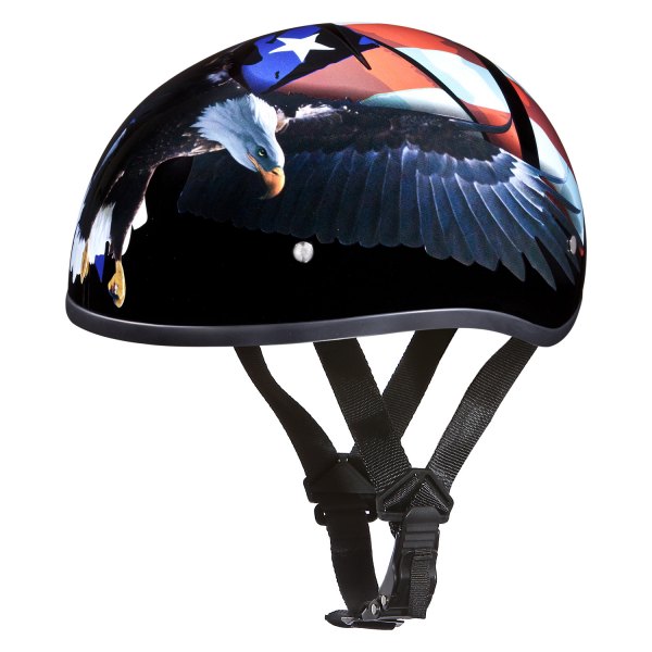 Daytona Helmets® - Skull Cap Freedoms Half Shell Helmet