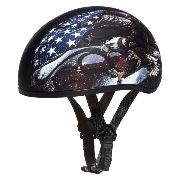 Daytona Helmets® - Skull Cap USA Half Shell Helmet