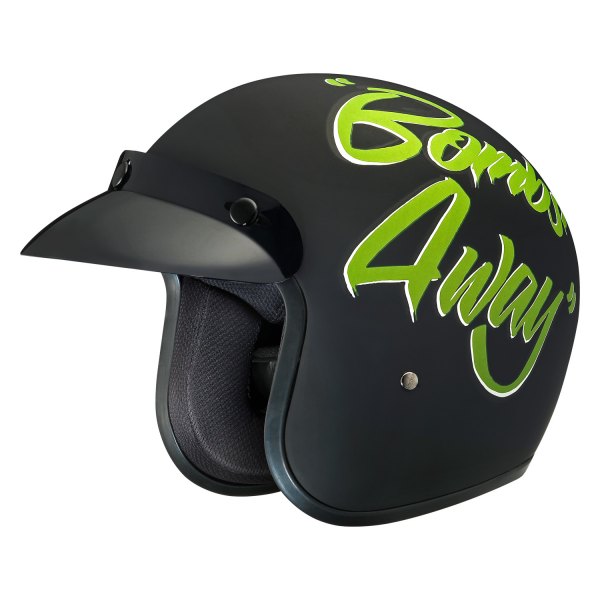 Daytona Helmets® - Cruiser Bombs Away Open Face Helmet