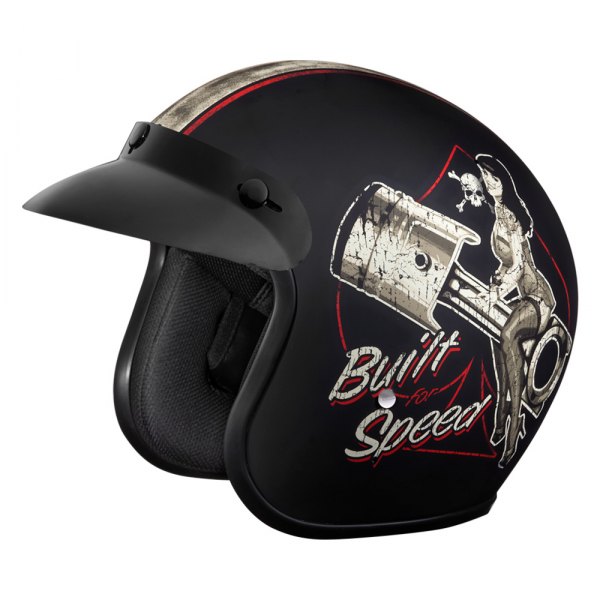 Daytona Helmets® - Cruiser Built for Speed Open Face Helmet
