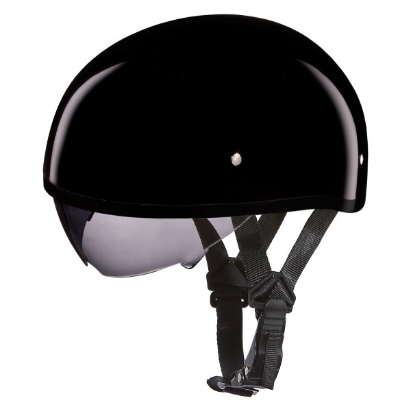 Daytona Helmets® - Skull Cap Half Shell Helmet with Inner Shield