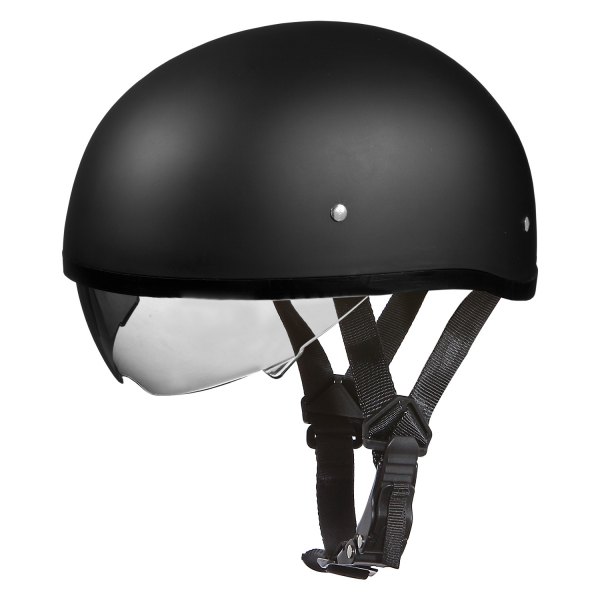 Daytona Helmets® - Skull Cap Half Shell Helmet with Inner Shield