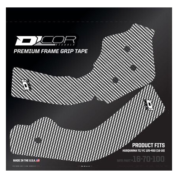 D'cor Visuals® - Black Frame Grip Guard Decal