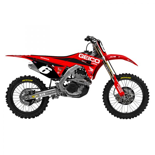 D'cor Visuals® - 2020 Geico Honda Style Complete Graphic Kit