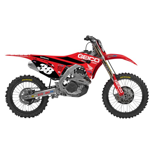 D'cor Visuals® - 2019 Geico Honda Style Complete Graphic Kit
