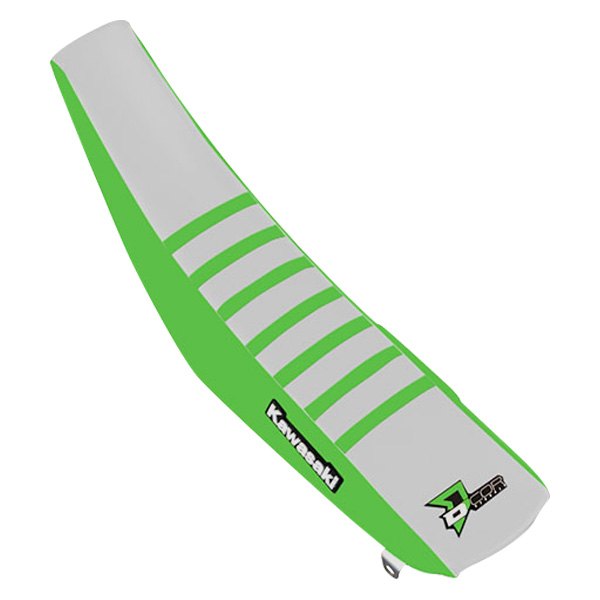 D'cor Visuals® - Factory Reinforced Green/White with Green Ribs Seat Cover