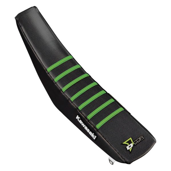 D'cor Visuals® - Factory Reinforced Black with Green Ribs Seat Cover