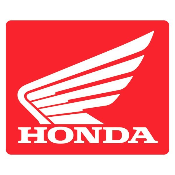 D'cor Visuals® 40-10-110 - Honda Logo Style Squared Icon Decal