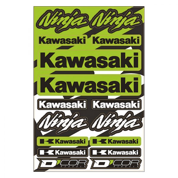 D'cor Visuals® - Kawasaki Style Decal Sheet